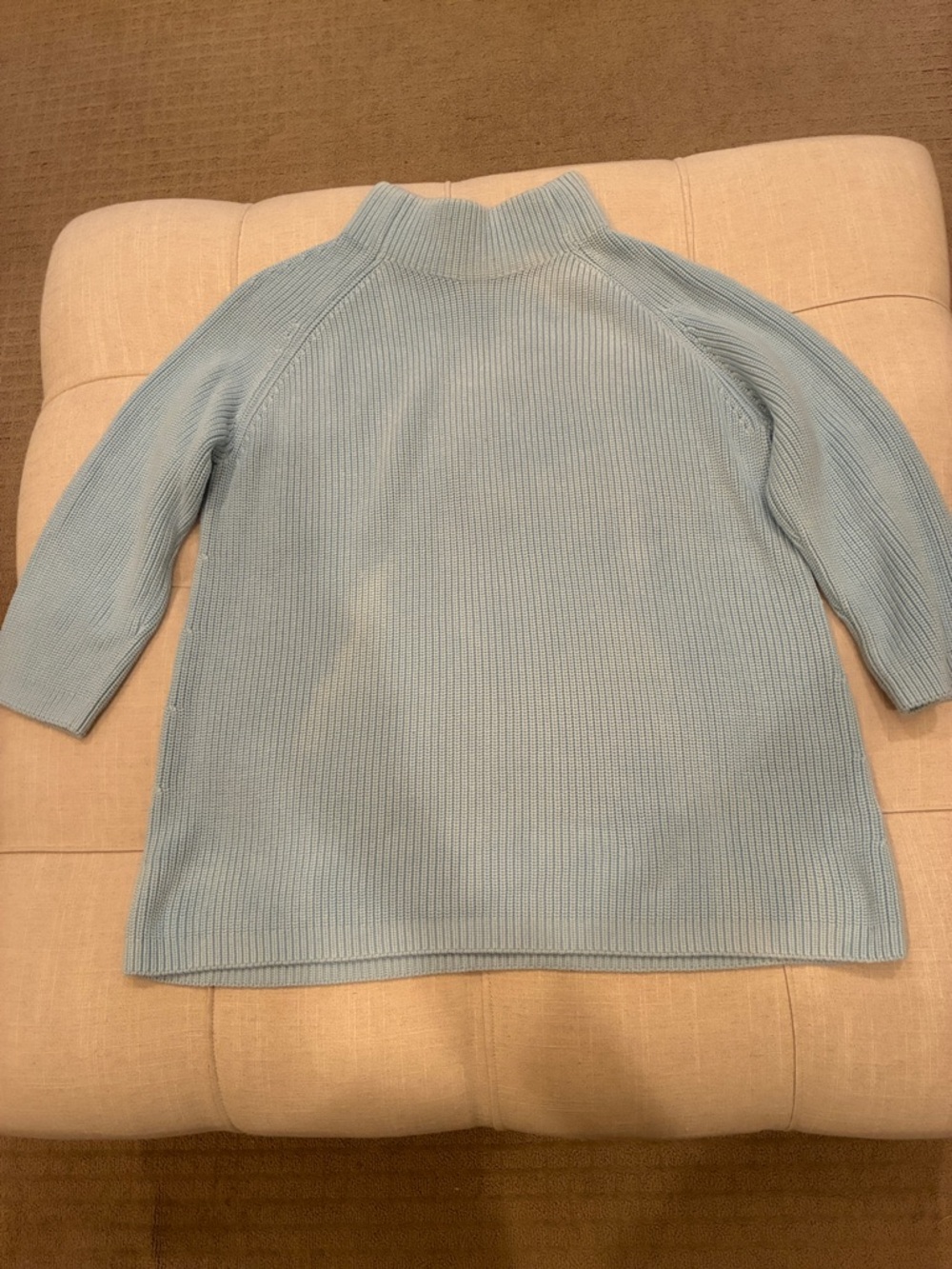 Pura cashmere cotton tunic sweater